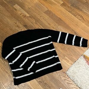 Black and white stripes